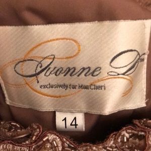 Mon Cheri Dresses - Gorgeous gold gown dress, never used Mon Cheri Dresses - Gorgeous gold gown dress, never used